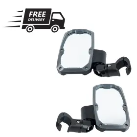 Seizmik 63-90104 Embark Side Mirror Utv Rear View Convex Safety