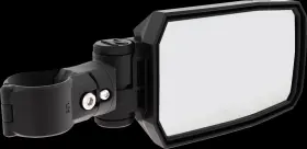 Seizmik 840109270870 Mirrors - Trailrider Side View Rectangle Black 1.875 Inch /2 Rops