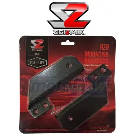 0500 Seizmik Mn/0500 Pursuit Mirror Mounts For 2015 Polaris Rzr Xp 1000 Eps Desert Bm