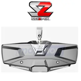 41tg Seizmik Mn/41tg Halo R Rear View Mirror With Cast Aluminium Bezels And Led Cabin For Un