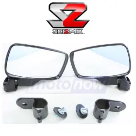 4xx5 Seizmik Mn/4xx5 Side View Mirror For 1.75 Inch Roll Cage 2006-2007 Yamaha Yxr66f Wu