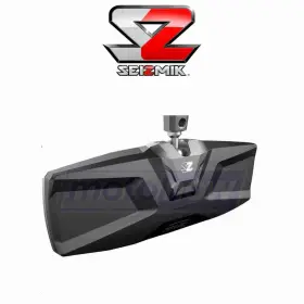 65jq Seizmik Mn/65jq Halo-ra Rear View Mirror With Aluminum Bezels For 2015 Polaris Zm