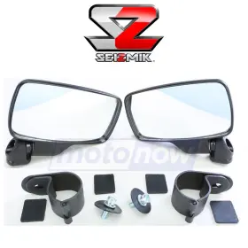 E9bg Seizmik Mn/e9bg Side View Mirrors For 2 Inch Roll Cage Pair 2018-2019 Can-am Sz