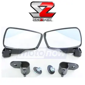 Hd85 Seizmik Mn/hd85 Side View Mirror For 1.75 Inch Roll Cage 2015 Polaris Rzr Xp 1000 Qr