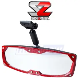 R8qh Seizmik Mn/r8qh Halo R Rear View Mirror With Abs Bezels For 2015-2021 Polaris Ranger Ry