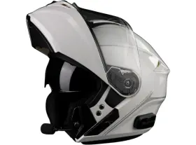 Outrushr-gw0xl3 Sena Outrush R Helmet X-large Glossy White