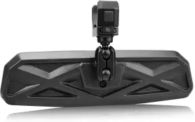 Mr-102 Shejisi Utv Universal Rear View Mirror For 1.5-2.0 Inch Roll 10.6 X 3.1 Black