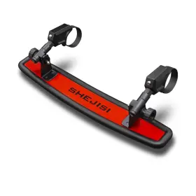 Utv-42hong Shejisi Utv Mirrors Aluminum Alloy Material 2024 New Rzr Rear View Mirror For 1.5 Inch T