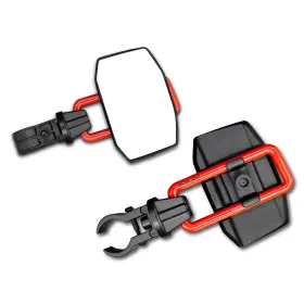 Utv043xinred Shejisi Utv Side Mirrors For 1.65 Inch -2 Roll 4.81 X 12.6 2.51 Inches Red