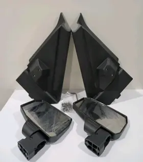 Bas-cz800030 Shinjew Read Adjustable Folding Rearview Mirrors For Polaris Xpedition Xp/xp5/adv 2024