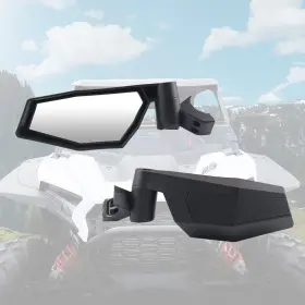 Bas-cz800034 Shinjew Adjustable Folding Side View Mirrors For Polaris Rzr Xp 1000 2024 2pcs