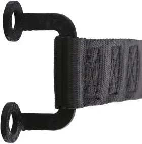 Smittybilt 769401 Adjustable Door Straps For Jeep Wranglers - Pair Black