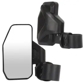 Spd11782c191v Speedyparts4u Set Utv Atv 1.75 Inch - 2 Roll Cage Rear Mirror High Impact For Polaris Honda