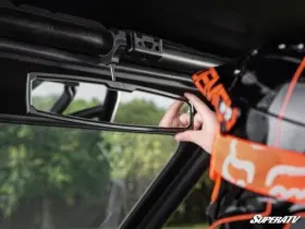 Rvm-022 Superatv Polaris Ranger Aluminum Rear-view Mirror