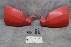 Suzuki 57300-19810-25g 87-96 Quadrunner 250 Lt 4wd Oem Knuckle Hand Guards Covers See Pics