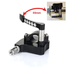 Att-bla-bk-28 Tarazon Aluminum Thumb Throttle Assy For Suzuki Quadracer King Quad Dirt Bike Atv