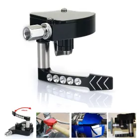 Att-bla-eb-0613 Tarazon Billet Atv Thumb Throttle Assembly For Suzuki Ltr 250 500 Lt500r Lt-z400 Ltr450