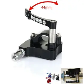 Att-bla-mr-918 Tarazon Billet Thumb Throttle Assembly For Yamaha Raptor 90 125 250 350 660 700r Black