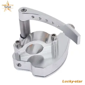 Luc2959754 Tectech New Silver Billet Thumb Throttle Assy Banshee For Yamaha Yfz Raptor 350 660 700