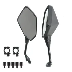 One4095198 Tectech Rear View Side Mirrors Atv For Can-am Outlander 650 2007-2020
