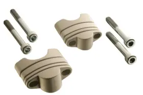 121-67-003 Titan 757 Performance Handle Bar Risers 7/8 Atv Warrior Banshee 350 Big Bear Kodiak Rubicon Foreman