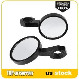 Adv16746002tls Top-liftsupport Pair 4.75 Inch Utv Side Rearview Mirrors 1.75 Clamp For Polaris Rzr 800 900 1000 Xp
