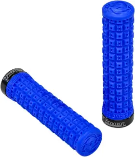 2750-0302 Torc1 Racing Defy Lock-on Atv Grips For Thumb Throttle Blue 7/8 Inch