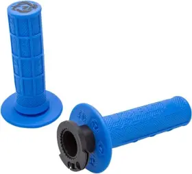 3750-0302 Torc1 Racing Defy Lock-on Mx Grips For 4-strokes Blue 7/8 Inch #3750-0302 Ktm