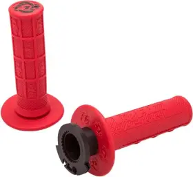 3750-0402 Torc1 Racing Defy Lock-on Mx Grips For 4-strokes Red 7/8 Inch #3750-0402 Ktm