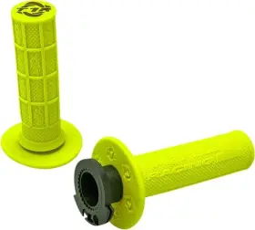 3750-0602 Torc1 Racing Defy Holeshot Grips Fluorescent Yellow 7/8 Inch #3750-0602 Ktm
