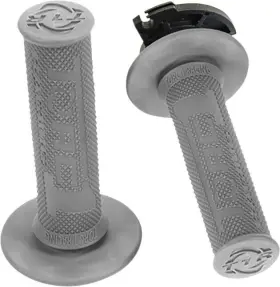 4650-0702 Torc1 Racing Defy Lock-on Grips With All Throttle Cams Gray 7/8 Inch #4650-0702 Ktm
