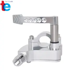 La1035006cm Turitrade Billet Thumb Throttle Assembly Silver For Yamaha Banshee Yfz Raptor 350 660 700
