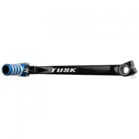 103-085-0077 Tusk Folding Shift Lever Black/blue Tip For Atv/utv
