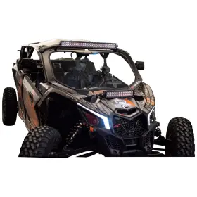 182-433-0016a1d1-403017 Tusk Utv Full Glass Windshield For Can-am Maverick X3 X Rs Turbo Rr 72 Inch 2020-22