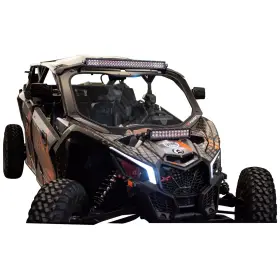 182-433-0016a1d1-865881 Tusk Utv Full Glass Windshield With Vent And 16 Inch Wiper For Can-am