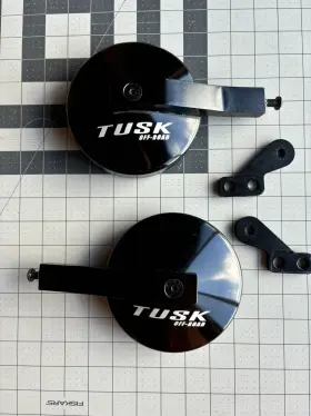 1868840001 Tusk Alloy Utv Mirror Kit With A-pillar Mounts