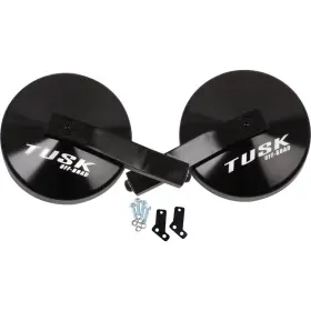 1868840002f017-19718c Tusk Alloy Utv Mirror Kit With A-pillar Mounts For Arctic Cat Wildcat Xx Se 2022