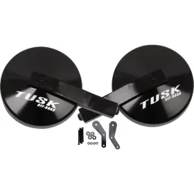 1868840008461c-3de7d2 Tusk Alloy Utv Mirror Kit With A-pillar Mounts For Can-am Maverick X3 X Mr Turbo Rr