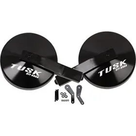 1868840008461c-5b602f Tusk Alloy Utv Mirror Kit With A-pillar Mounts For Can-am Maverick X3 X Mr Turbo R