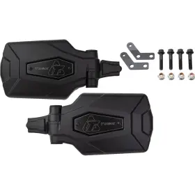 1941310007e504-d2603a Tusk Pivot Folding Utv Mirror Kit With A-pillar Mounts For Kawasaki Teryx 800