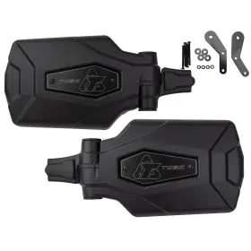 19413100109eff-602e4d Tusk Pivot Folding Utv Mirror Kit With A-pillar Mounts For Can-am Maverick X3 Max