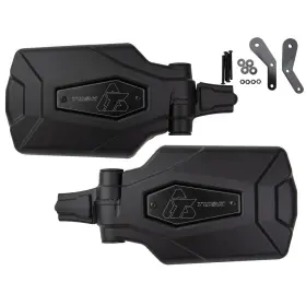 19413100109eff-8828d1 Tusk Pivot Folding Utv Mirror Kit With A-pillar Mounts For Can-am Maverick X3 Rs