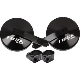 2000490001f0cd-86ee29 Tusk Alloy Mirror Kit With Low Profile Utv Roll Cage Clamp For Polaris Ranger