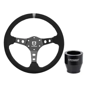 2061720004f599-3705d7 Tusk 0004f599-3705d7 Steering Wheel Hub With Pro Armor Top Marker Suede