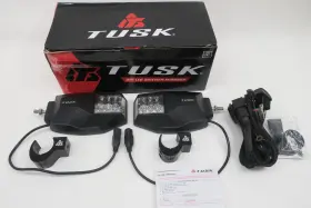 2145130001 Tusk Utv Led Side View Mirrors 1 3/4 Inch - 7/8