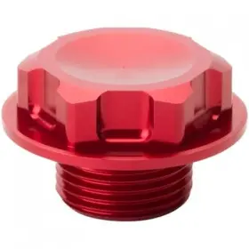 Ssn-m05-red Tusk Billet Aluminum Steering Stem Nut Red For Atv/utv