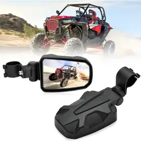 Mallb030508oooo1p Twom Utv Rear View Side Mirrors Adjustable 1.75 Inch For Polaris Rzr 1000 900 800 Sxs