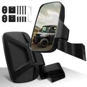 Mallbooo3oopa057oo1zb Twom For Polaris Ranger 1000 570 Northstar Xp Upgraded Door Mounted Side Mirrors Usa
