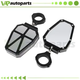Vap16746300us Vap-autoparts Utv 1.75 Inch Rear Side View Mirrors For Polaris Rzr S 900 Xp 4 1000 Yamaha Rhino