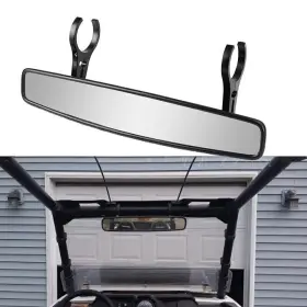 M594-a003 Vipih 1.75 Inch 2 Utv Center View Mirror 15 For Polaris Ranger Rzr 900 Xp 1000 S Turbo Ft
